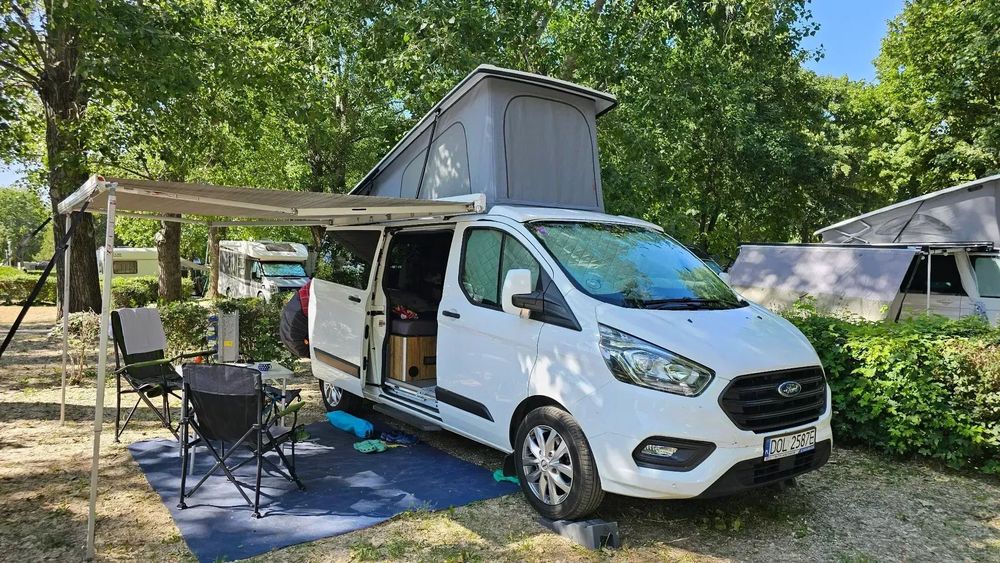 Ford Transit CUSTOM  2.0 diesel 2018 r. Kamper