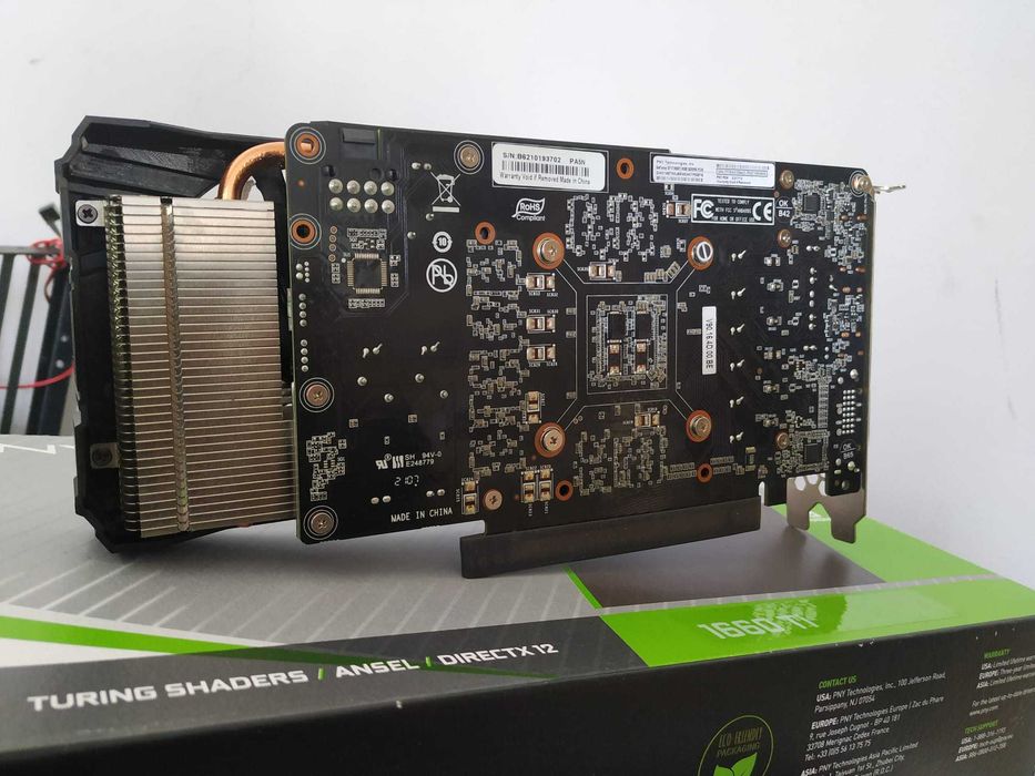 PNY GeForce GTX 1660 Ti 6GB64284520500994121