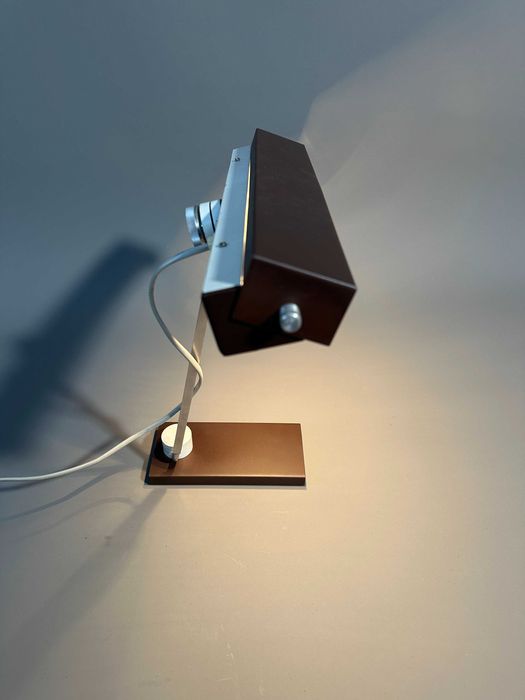 Lampka kreślarska Klaus Musinowski Veb Halle DDR lata 60-te