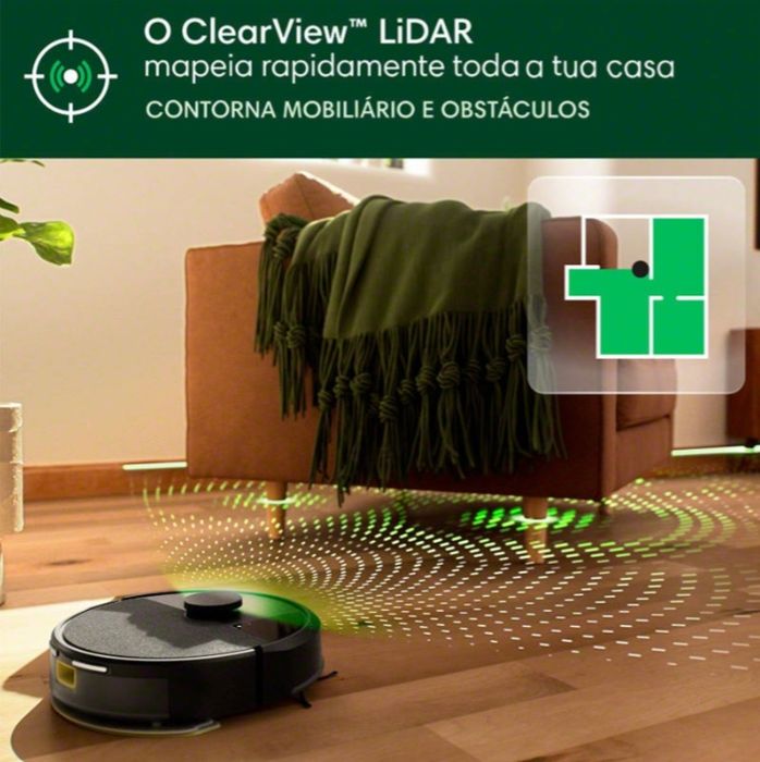 Aspirador Robot iRobot Roomba 105 Combo + Base AutoEmpty (Novo/Selado)