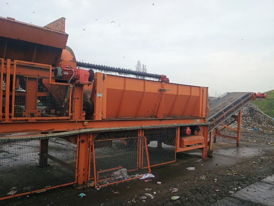 Przesiewacz bębnowy stacjonarny