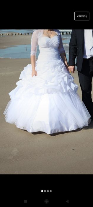Suknia ślubna - księżniczka