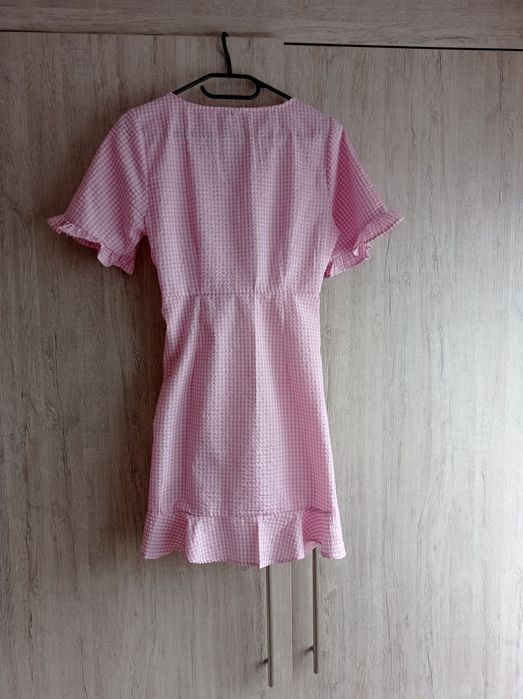 Sukienka mini różowa