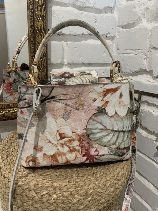 Сумка шкіра Італія, сумочка італійська/ женская кожаная сумка