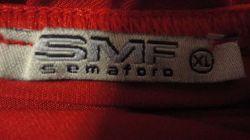 Top de senhora vermelho SMF Semaforo