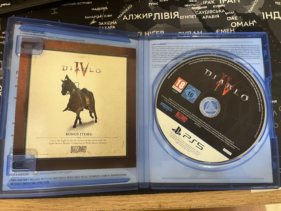 Гра Diablo IV диск для PlayStation 5