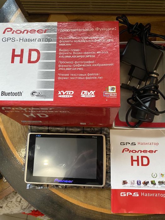 Навігатор Pioneer HD екран 4,3»/5»