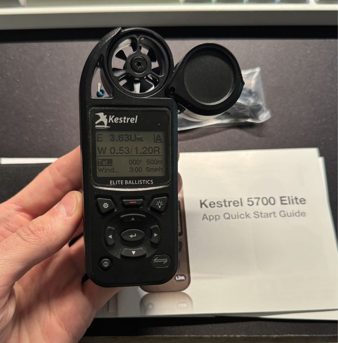 Метеостанція Kestrel 5700 Elite Ballistics black