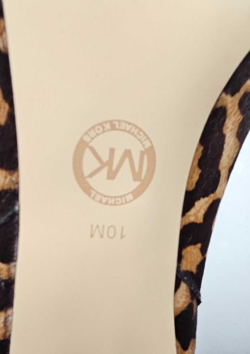 Michael Kors  botki Leopard skóra roz 41