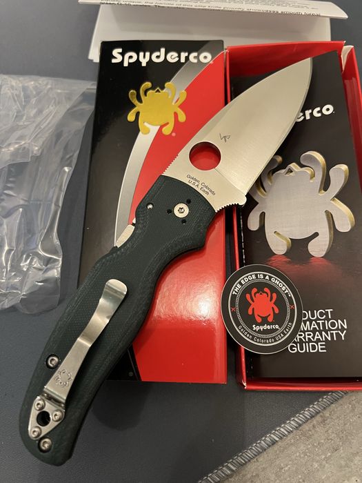 Spyderco Shaman Knifeworks Exclusive