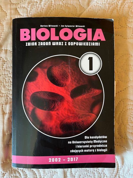 Biologia zbiór zadań wraz z odpowiedziami - DARIUSZ WITOWSKI