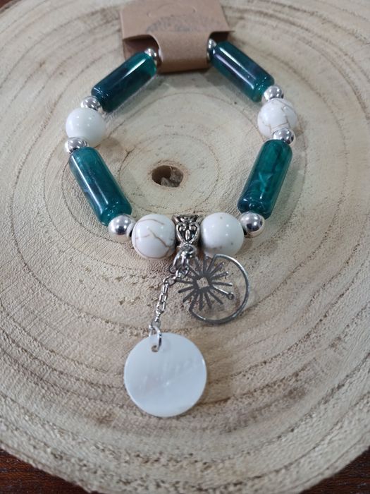 Pulseira de Senhora com pedra terapêutica
