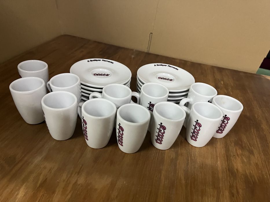 Chavenas de cafe TENCO conjunto de 12 unidades