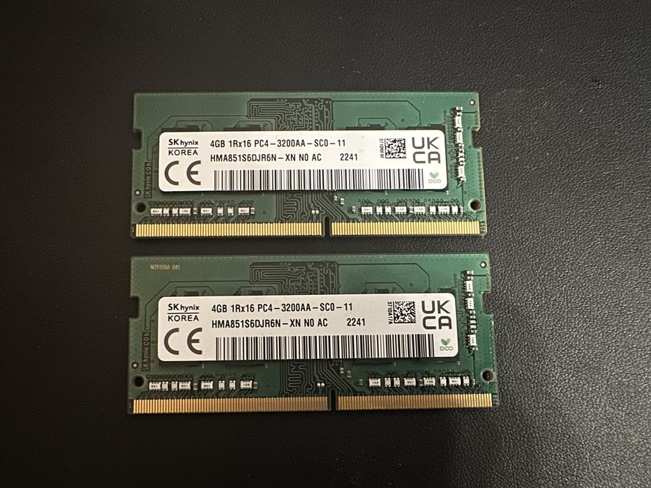 Pamięć ram 2 x 4 gb