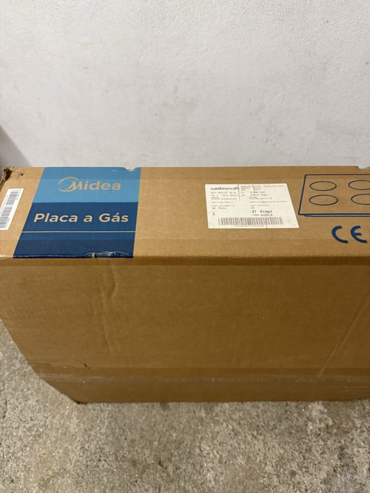 Placa a gas nova
