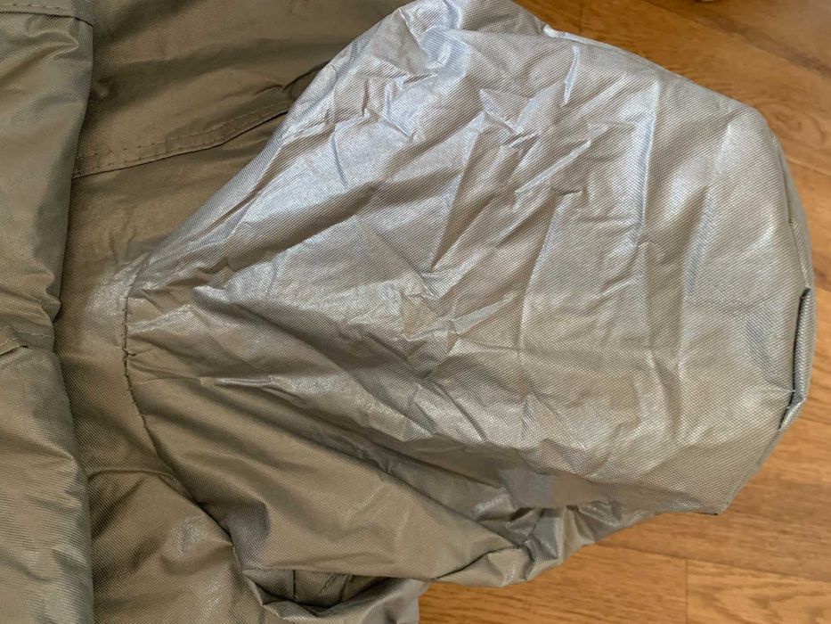 Тент з підкладкою PEVA+PP Cotton на авто накидка СЕДАНИ L водонепроникний чехол кармани / молнія /котонова основа