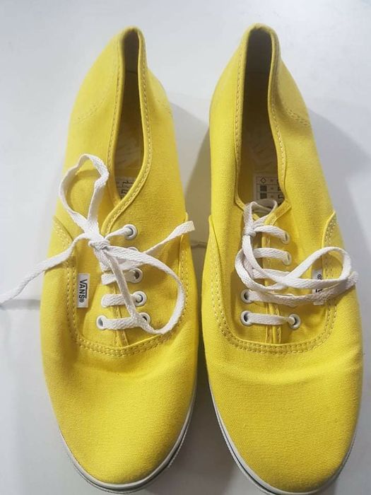 Tenisówki żółte Vans