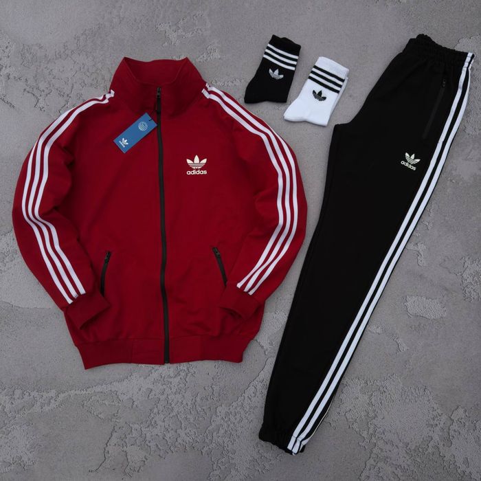 Чоловічий спортивний костюм адідас Adidas [xs-3xl] + шкарпетки!