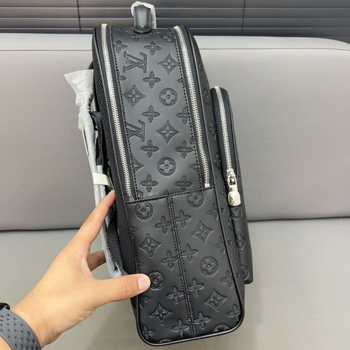 LOUIS VUITTON кожаный рюкзак портфель мужской ранец кожа оригинал