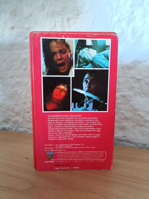 Filme VHS Aniversário Macabro (Happy Birthday To Me)