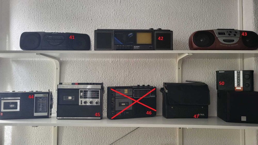 Vários Rádios Antigos