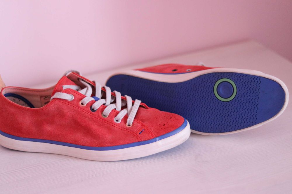 Sapatilhas Paul Smith em camurça