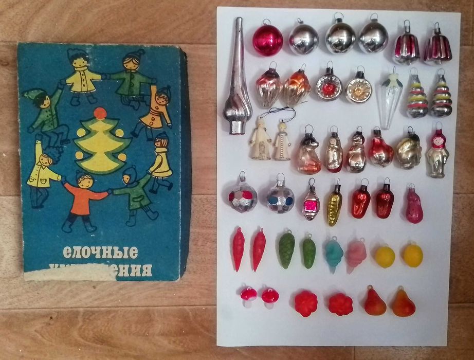 игрушки ссср набор малютка № 6 елка малютка