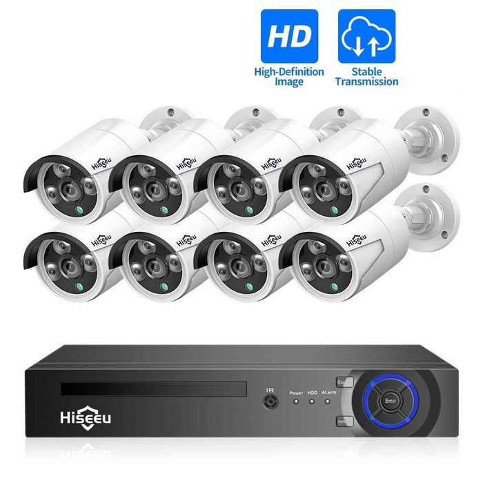 KIT 8 Cameras Wi-FI * Video Vigilancia * 2160P ULTRA HD * Exterior  Aver-O-Mar, Amorim E Terroso • OLX Portugal