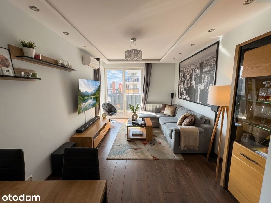 Graniczna 6 - Trzypokojowy apartament w centrum z klimatyzacją w bloku