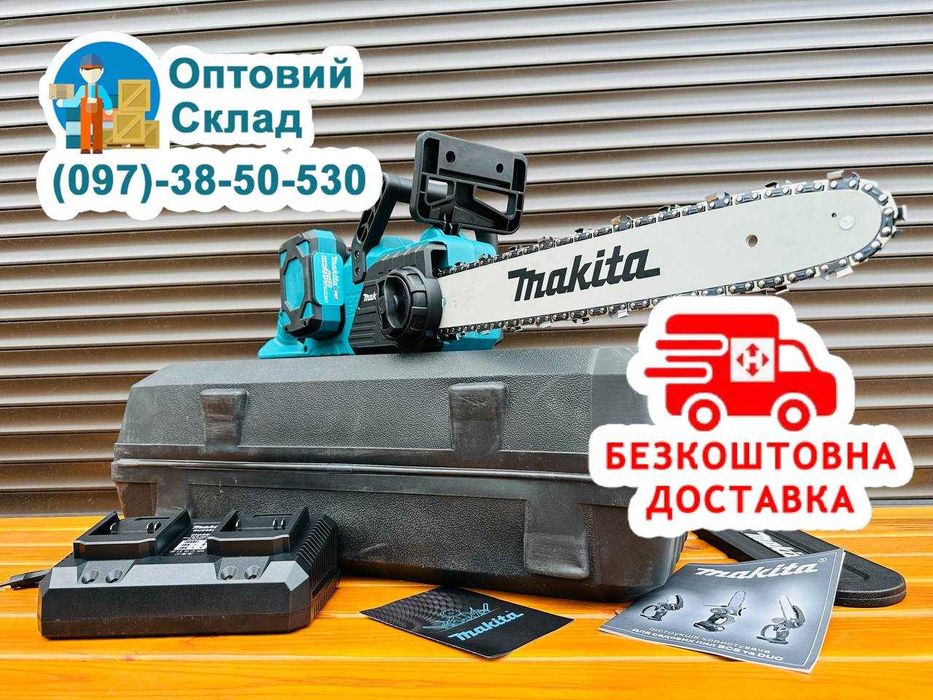Акумуляторна цепна пила Makita DUC356 BL Шина 40см ( 36В/8А ) 2 режими