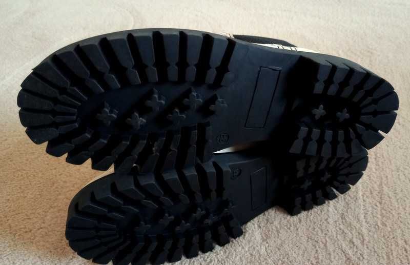 Buty skórzane sztyblety Na-Kd r. 38