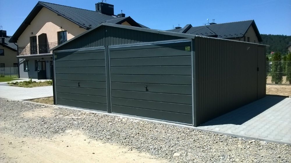 Garaż blaszany 6x6 , garaże blaszane,blaszaki,wiaty,hale