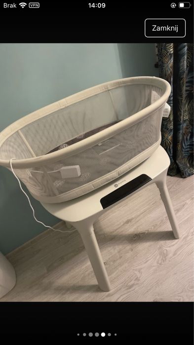 Kołyska elektryczna 4 moms łóżeczko mamaRoo Sleep 4moms