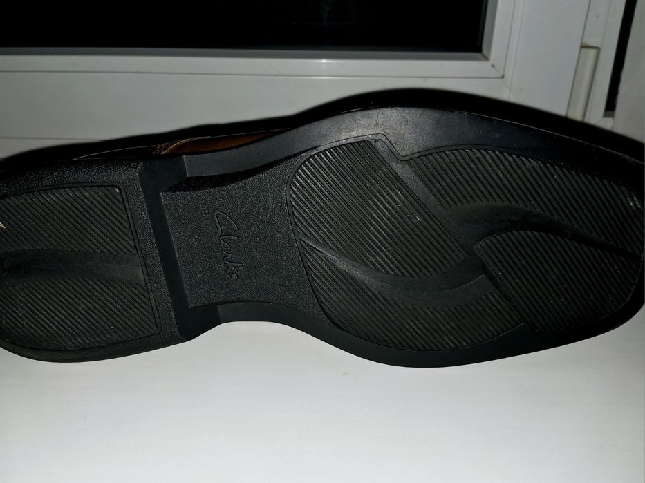 Чоловічі шкіряні туфлі Clarks