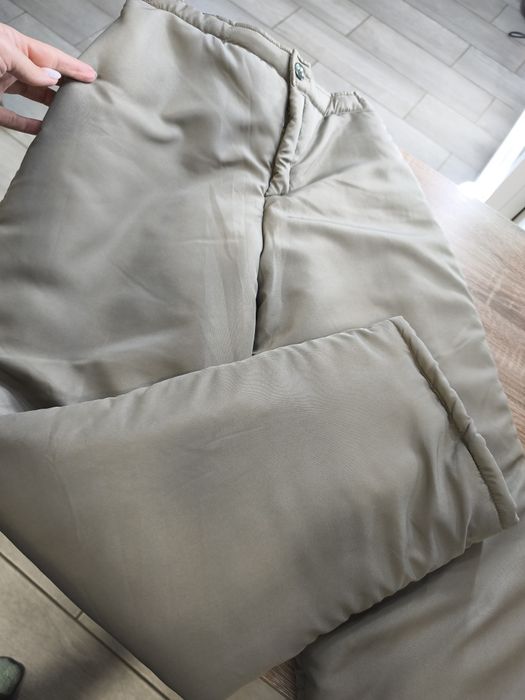 Теплі балонові штани для дівчинки.