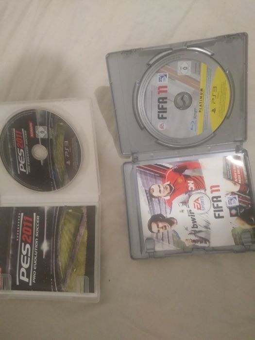 Jogos PS3 FIFA e PES 2010 a 2013