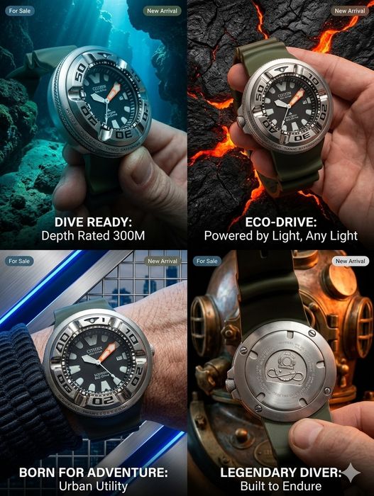 Citizen EcoZilla Diver 300m