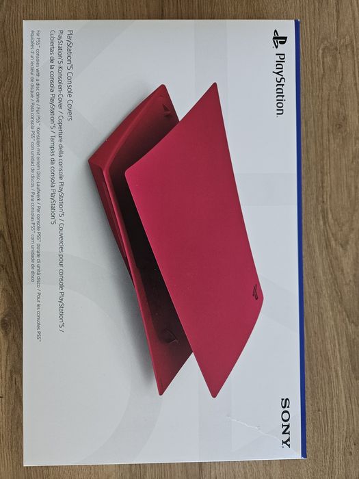Tampas PS5 vermelho