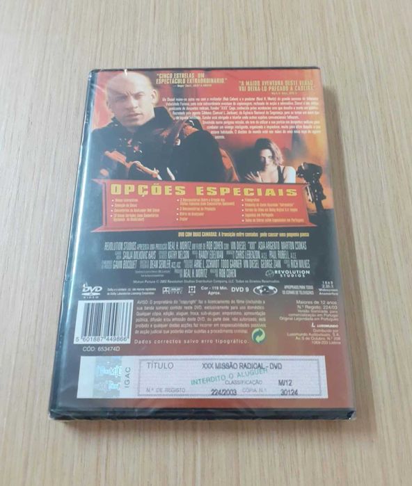 Pack XXX Missão Radical / XXX 2 Estado Radical (2x DVD)