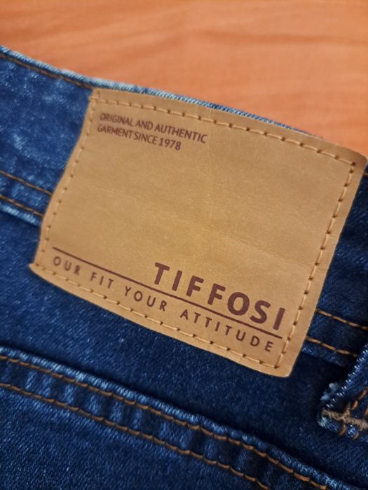 Calças ganga de homem tiffosi 42