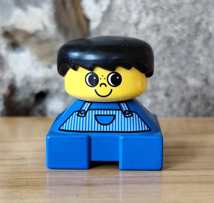 Lego Duplo - Basic Set - Minifigurka 2327pb01 - Chłopiec - Vintage