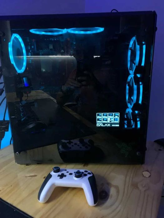 LCD Tela secundária computador Display CPU GPU RAM USB NOVO