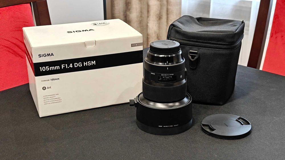 Canon sigma Art 105 1.4  Faktura Vat 23% gwarancja