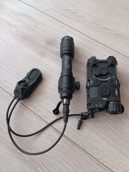 Eotech OGL + ліхтар Sure Fire M600 + виносна кнопка Axon, лцу