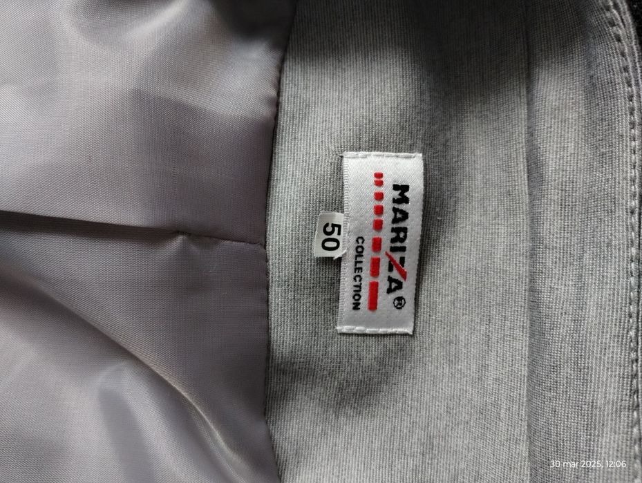 Marynarka żakiet kolor szary rozmiar 50