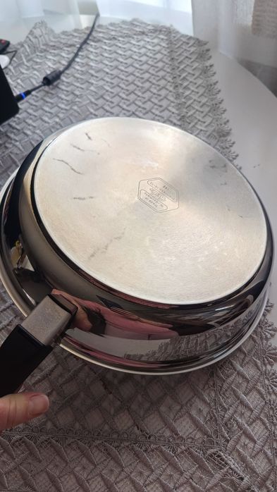 Patelnia niemiecka stalowa 30 cm Fissler