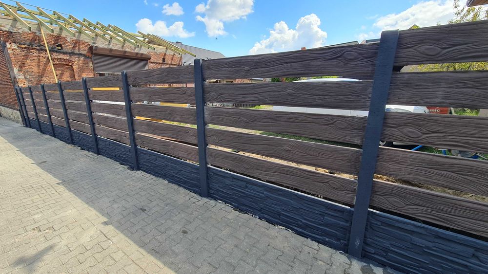 Ogrodzenia Betonowe, Panelowe 3D, Bramy, Murki oporowe  z MONTAŻEM
