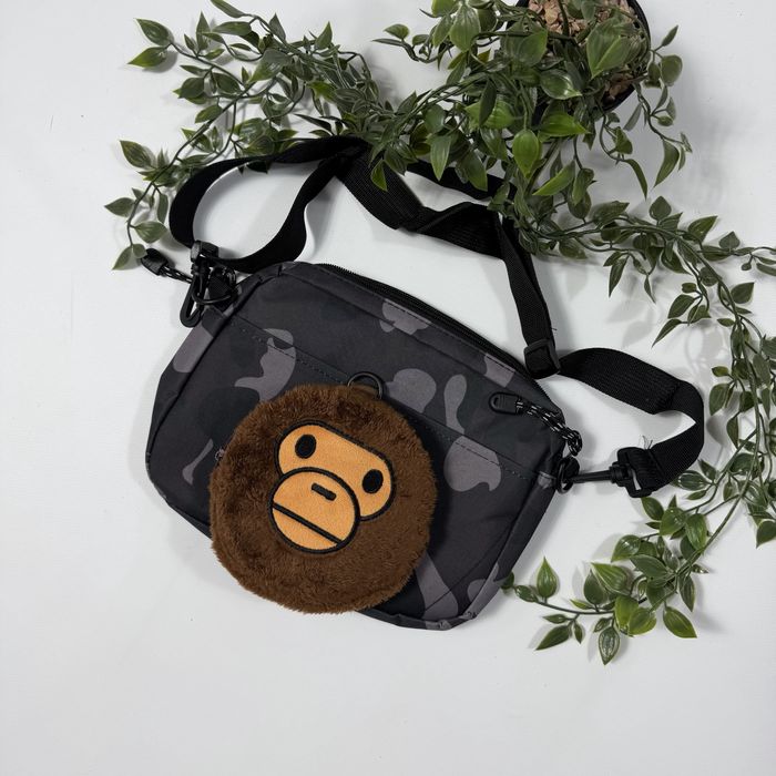 Сумка Bape мессенджер Aape Ape бейп ейп мавпочка обезьяна y2k drill