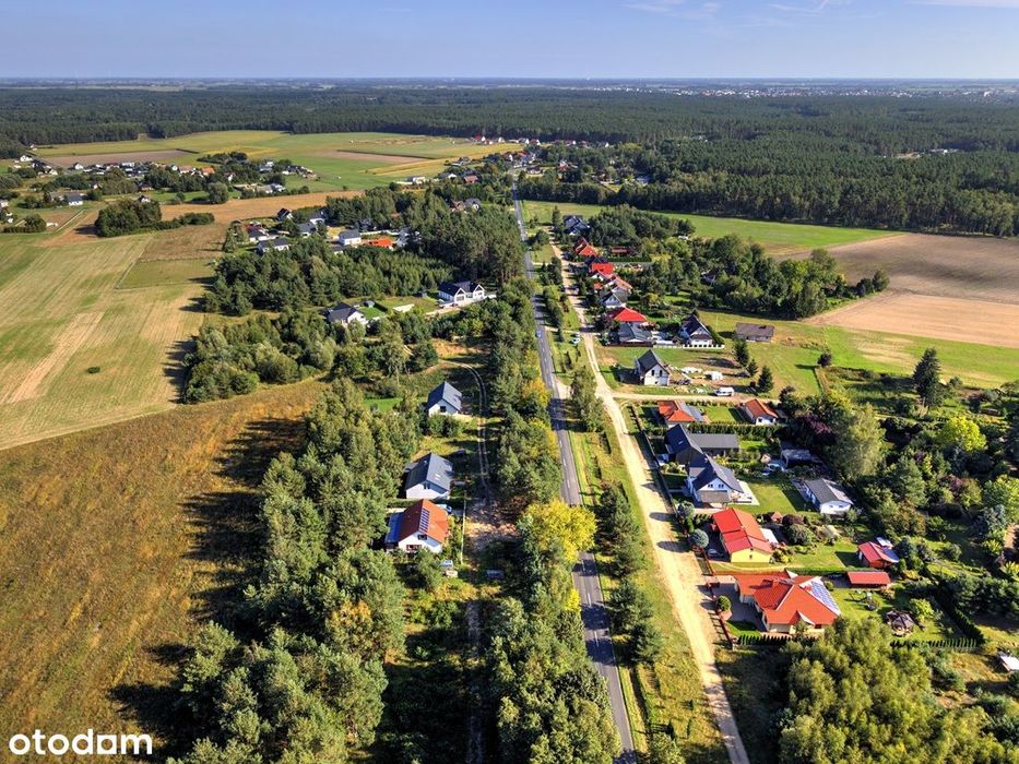 Działka budowlana z ładnym drzewostanem - Bartodzieje