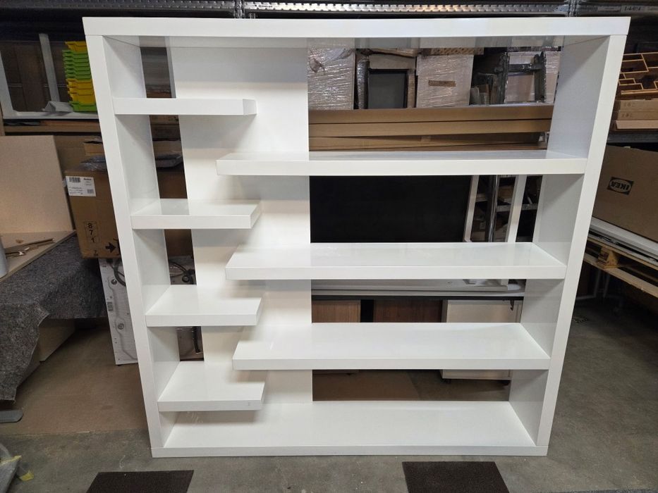 Regał biały lakierowany big blanc mdf